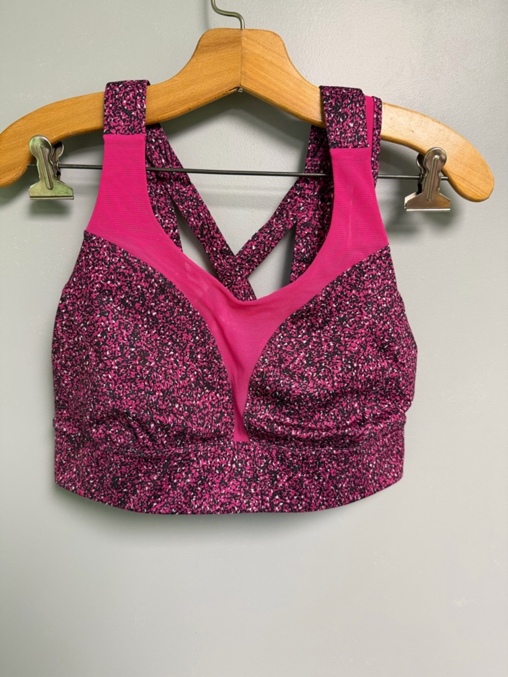Women’s Lululemon Pink Printed Sports Bra